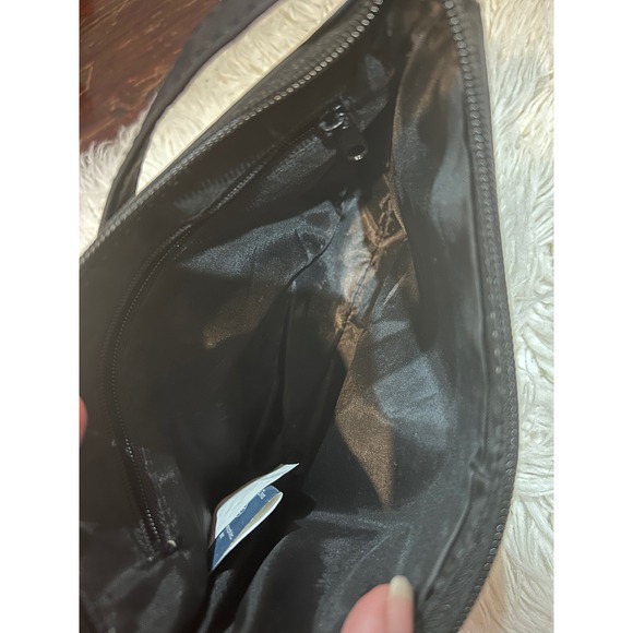 3/$15 Disney Tinkerbell Fairy Small Black Cosmetic Bag Pouch Zipper Top Handle - Picture 5 of 6